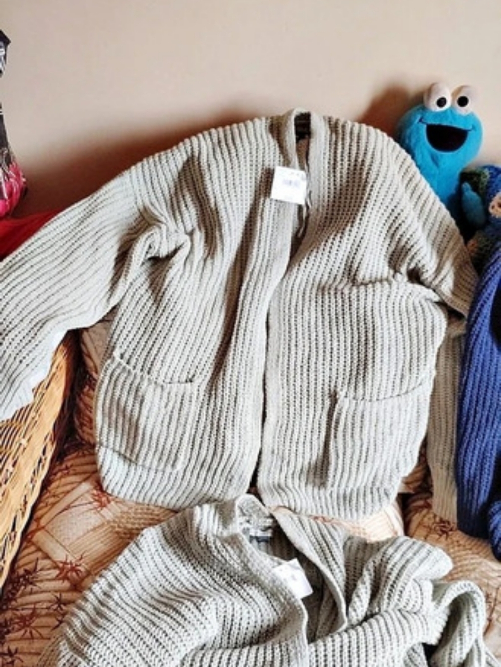 American Eagle Ribbed Cardigan Gray Size XL Is All I Have Left NWT